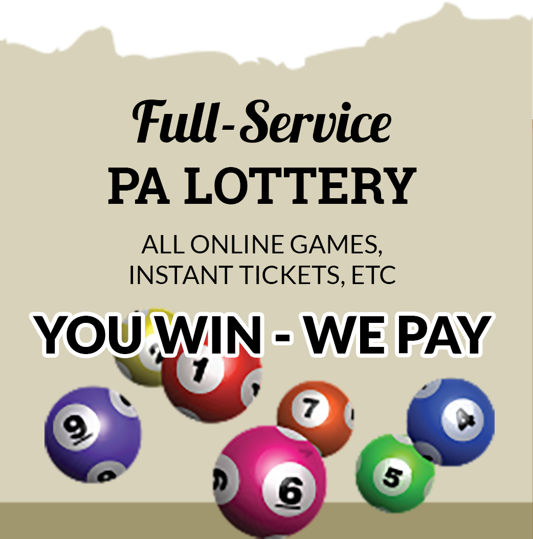 Pennsylvania Lottery services at Brewers' Outlet